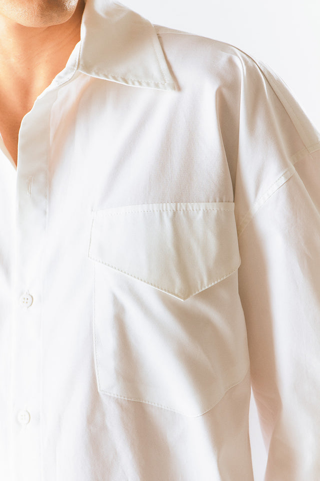 Camisa Névoa Branca